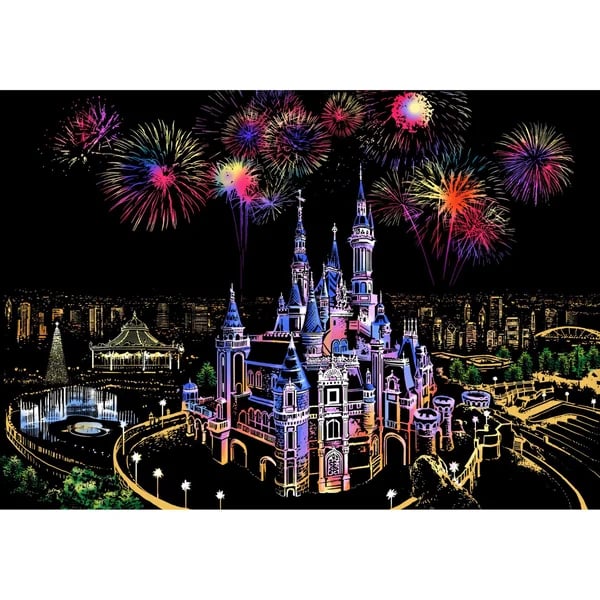 (🌲EARLY CHRISTMAS SALE - 45% OFF) 🎁Handcrafted Nightscape Scratch Board