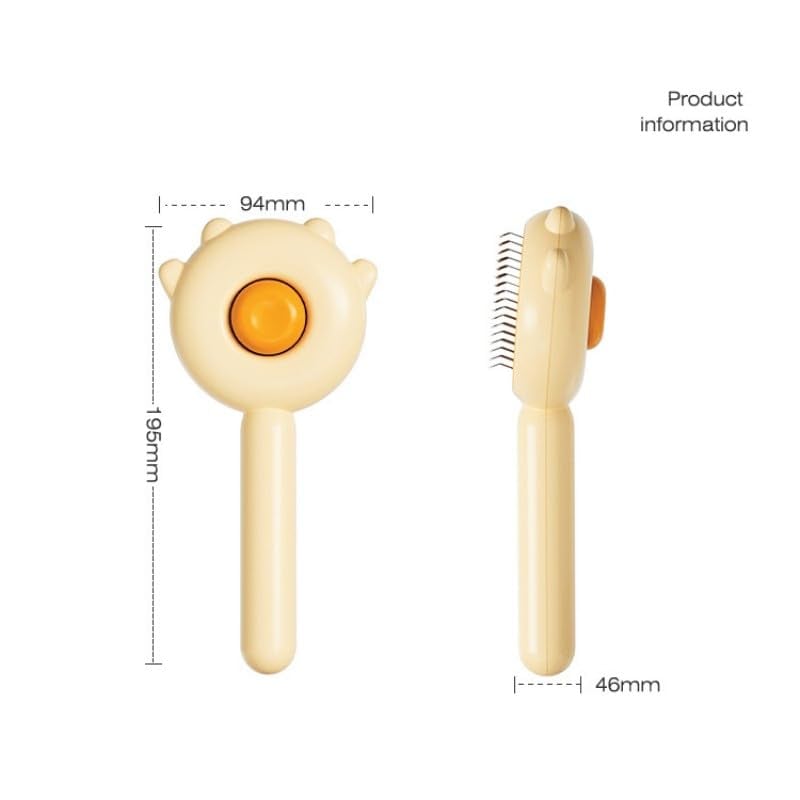 😸Knot-removing and floating hair comb for cats and dogs