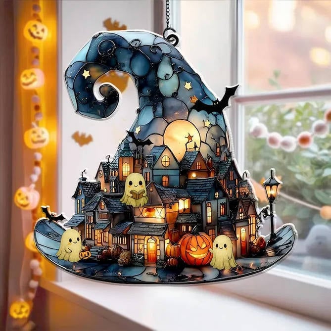 🎃Pumpkin Town Hat Ornament(8 inches)