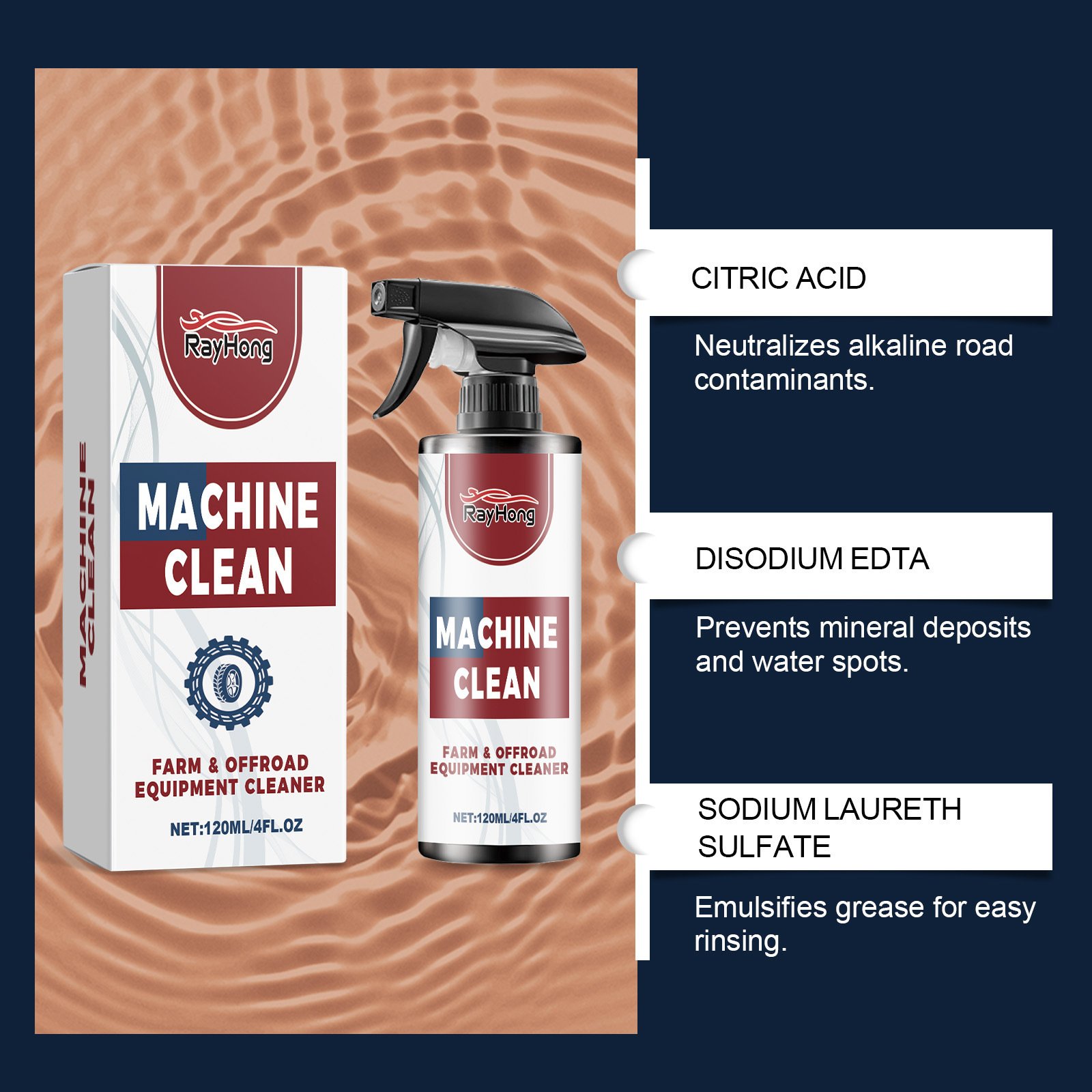 Multi-functional Farm & Offroad Equipment Cleaner