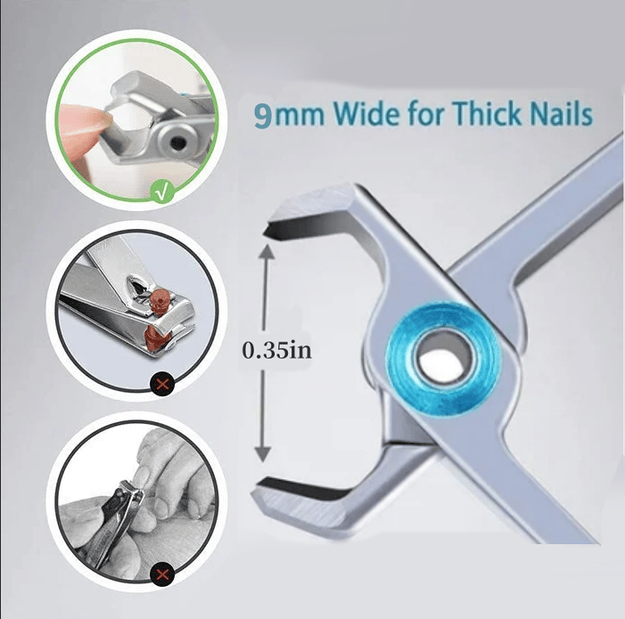 🔥 47 OFF Ultra Sharp Stainless Steel Nail Clippers 🔥ABOXUN