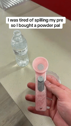 🔥Practical and compact coffee scoop funnel with sliding measuring function