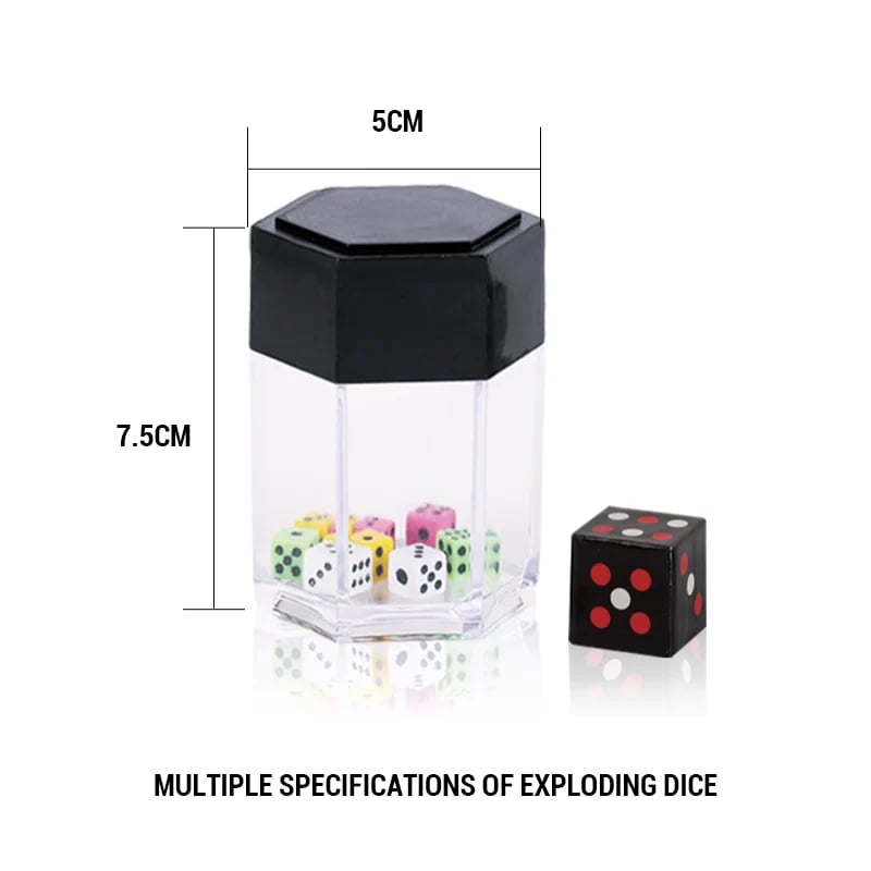 🤹‍♂️Exploding Dice Magic Toy🎲