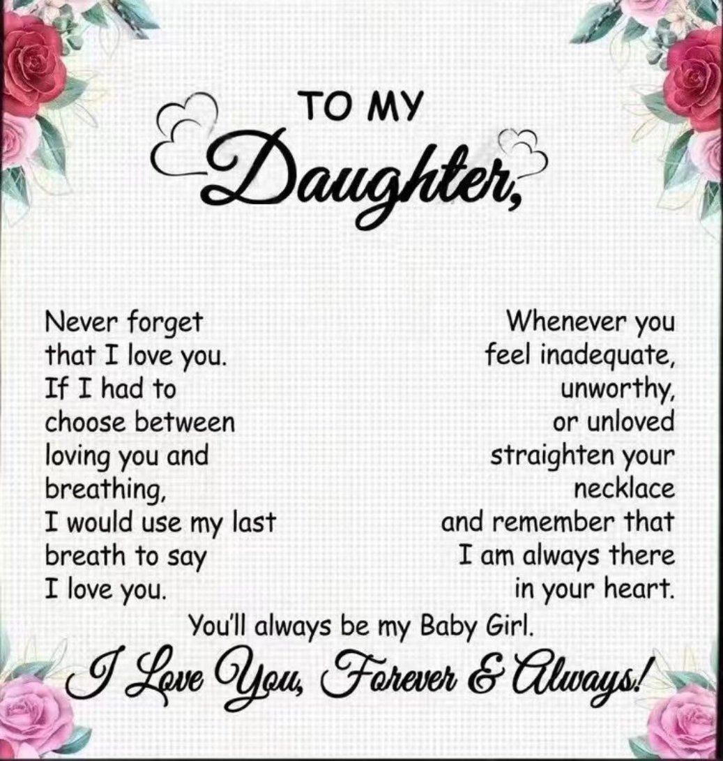 🔥Promotion -  Gift To My Baby Girl Daughter - Cross Dancing Necklace With Message Card Gift