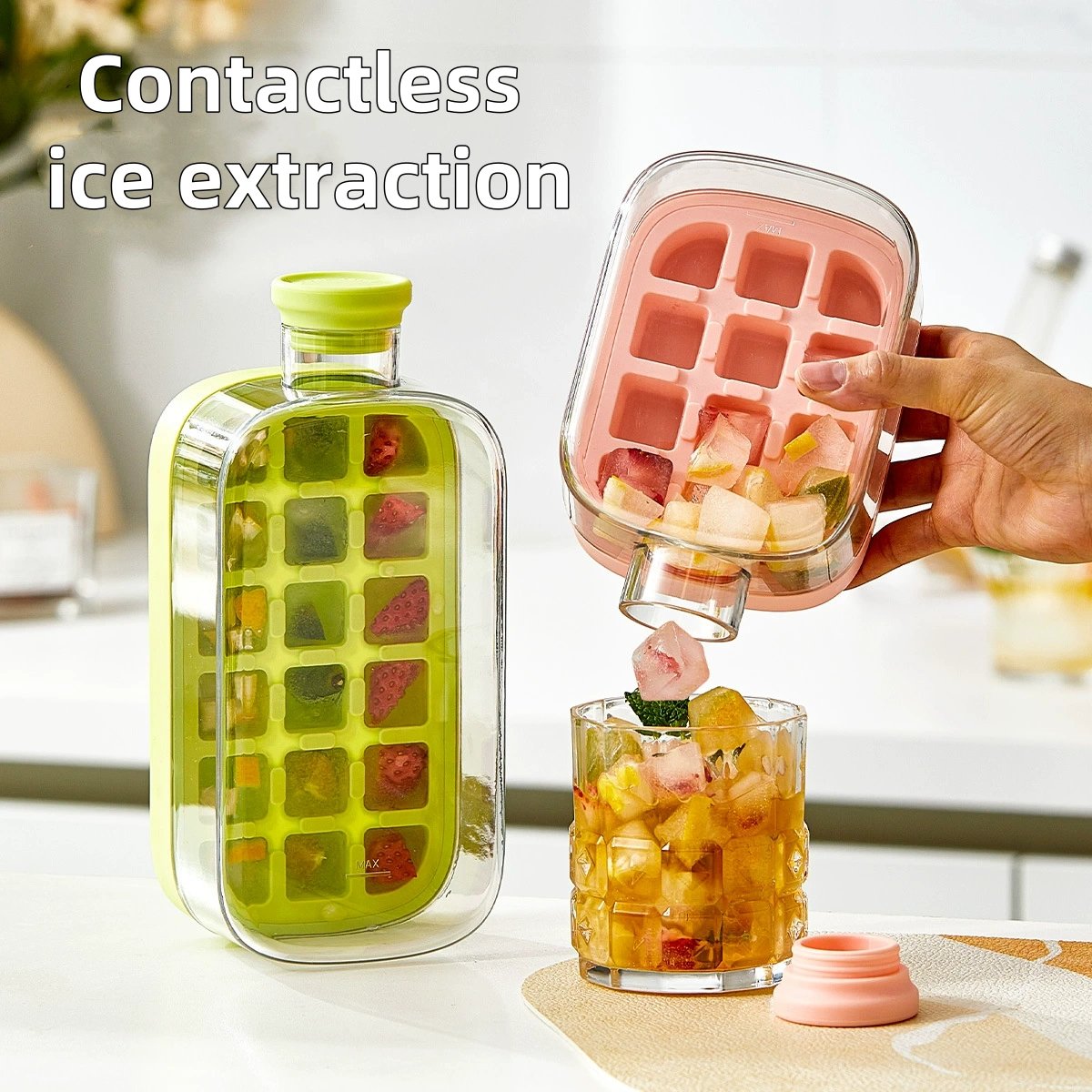 🧊Creative Ice Cube Maker with Portable Kettle – Cool Your Life!