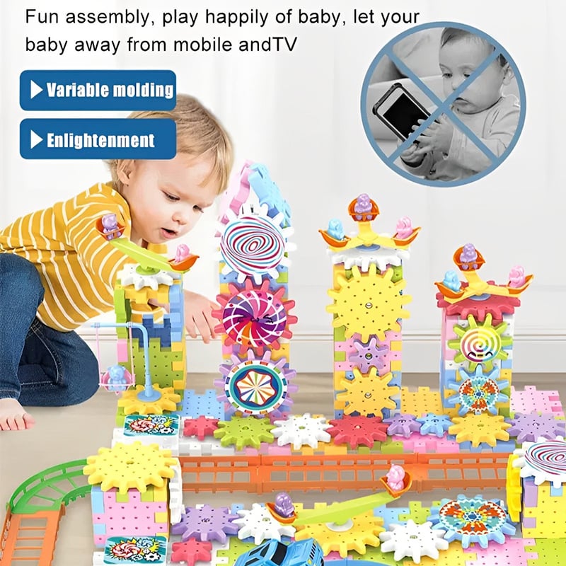 🔥2024 SALE - Educational STEM Electric Gears Blocks Toy