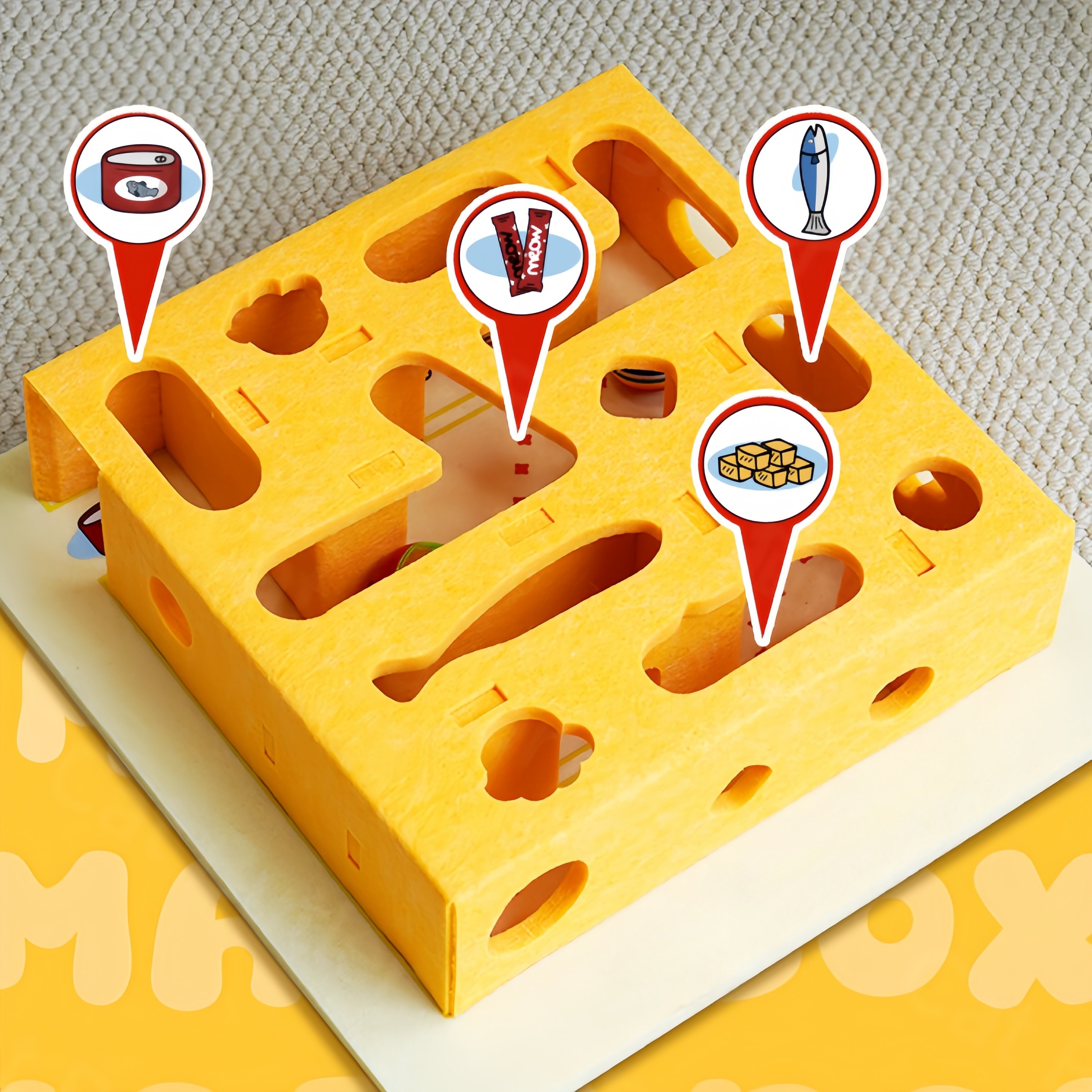 Cat Intelligence Maze Box