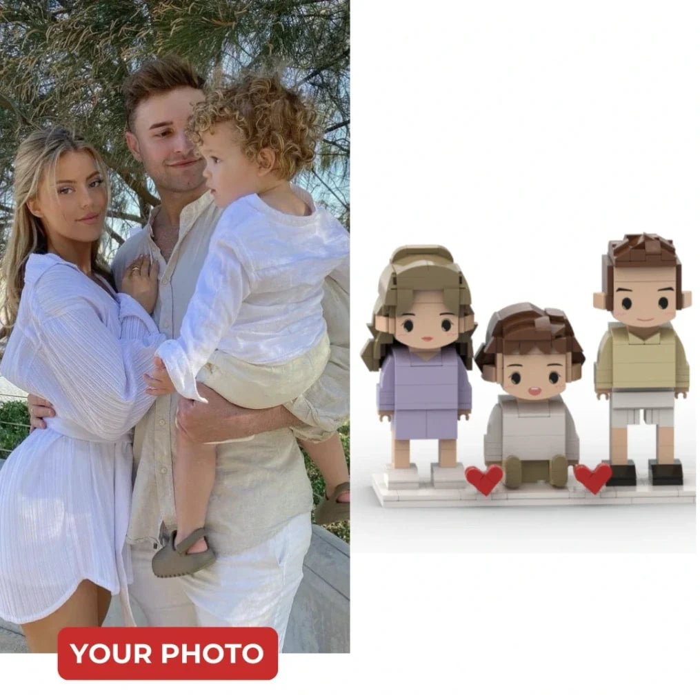Custom Brick Set From Your Favorite Photo, Perfect Christmas Memory Gift, LEGO Sets