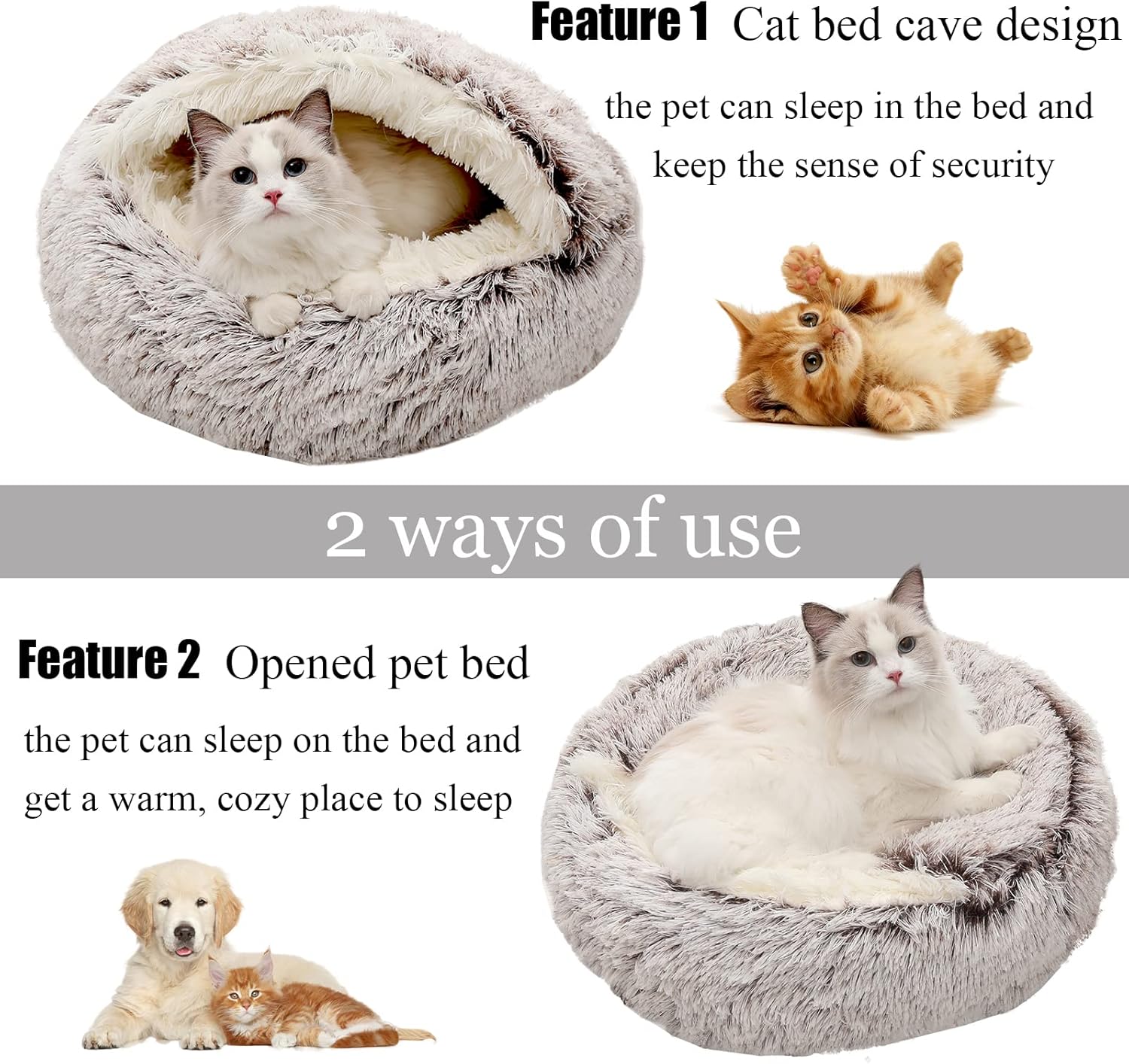 🐱🐾Cozy Winter Pet Plush🐶💤