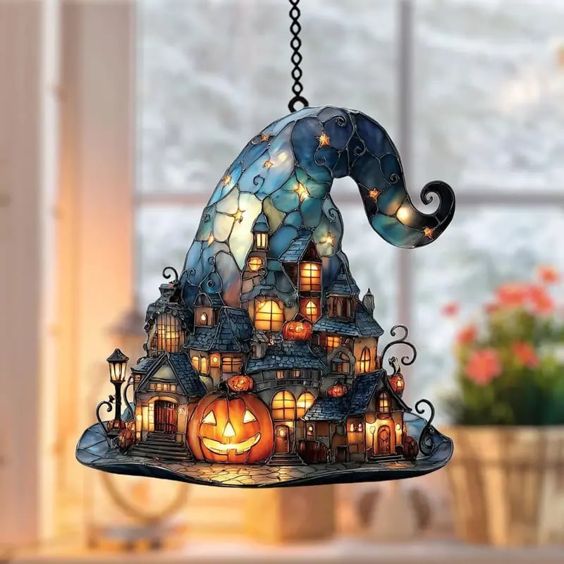 🎃Pumpkin Town Hat Ornament(8 inches)
