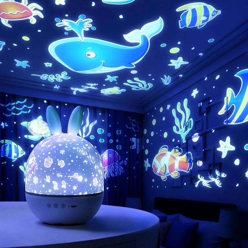 🎶Children's Night Light Projector📽️