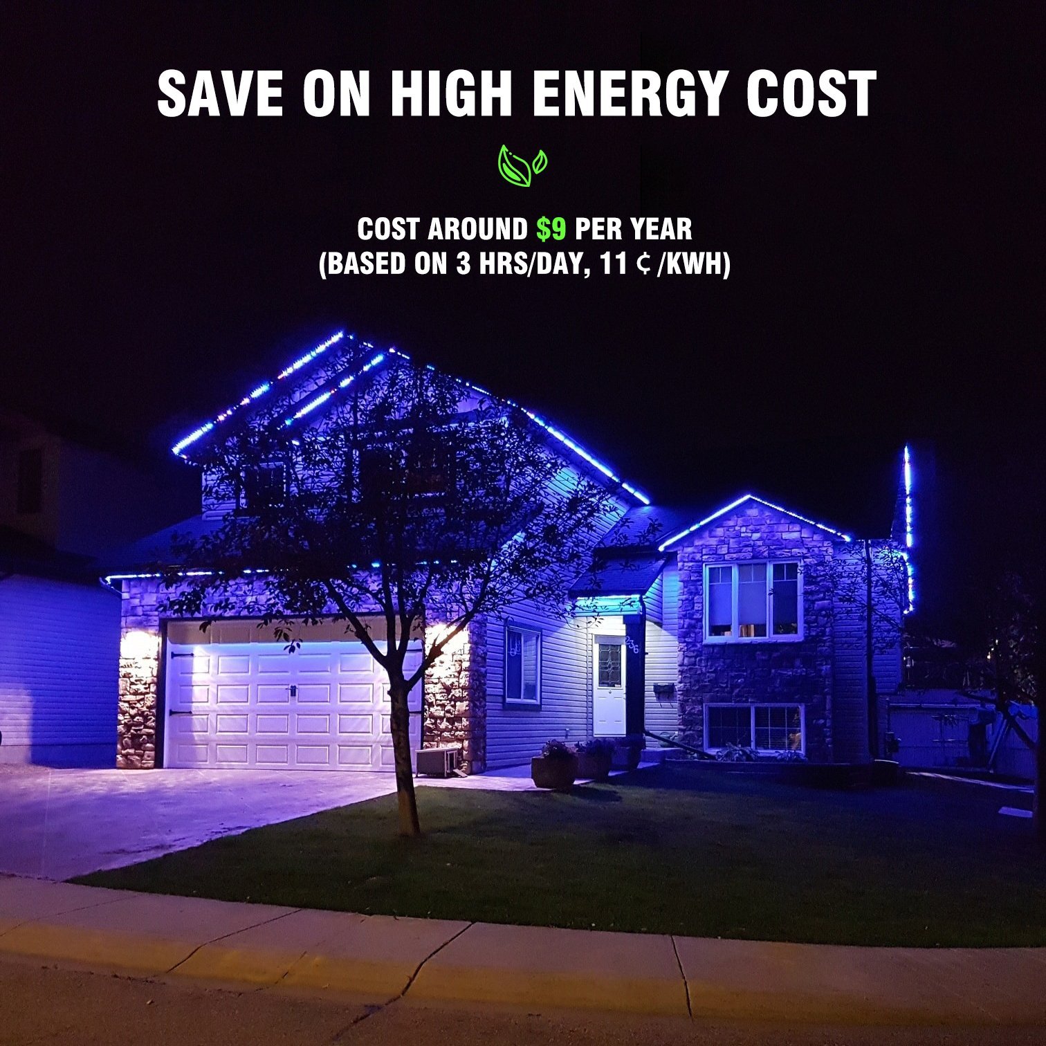 🔥Christmas Sale 49% OFF -- Permanent Outdoor Lights