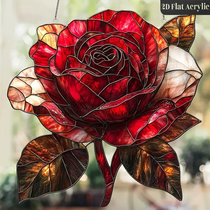 🎁2025 Promotion 49% OFF—Rose Suncatcher