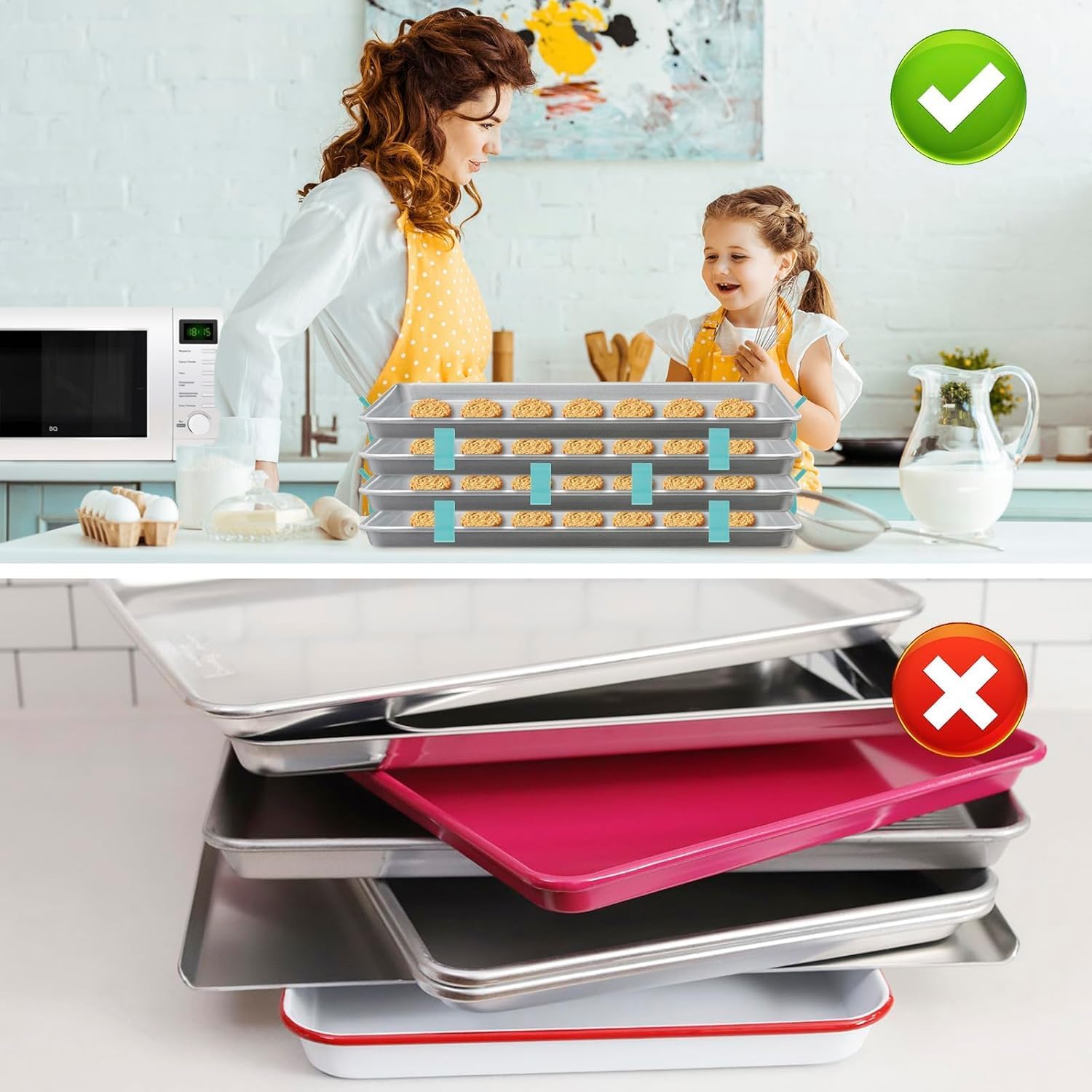 Cookie Baking Sheet Stackers💗Buy 2 Set Save 10%
