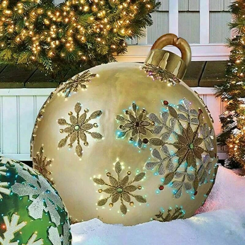🎄Early Christmas Sale 50%OFF-Outdoor Christmas PVC inflatable Decorated Ball