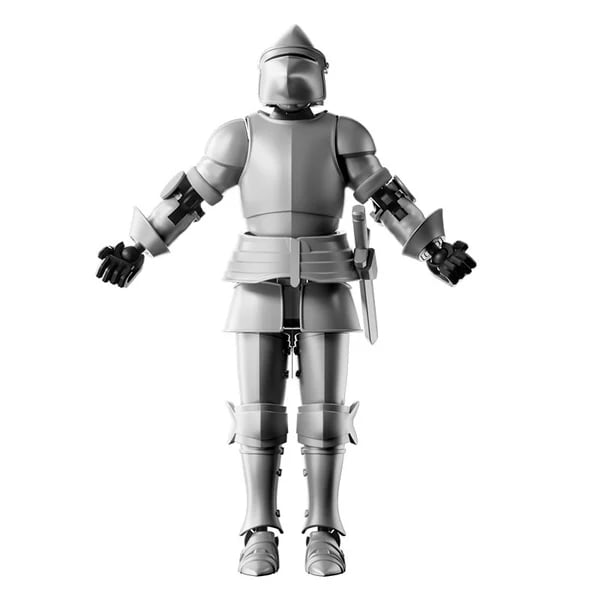 Medieval Knight Jointed Doll