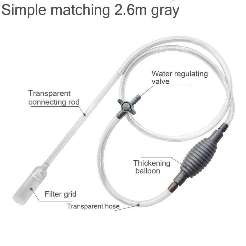 🐟Fish tank siphon manual water changer