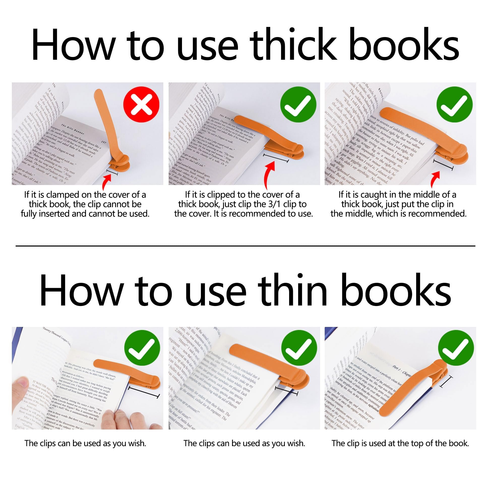 📑Strong Adsorption Ready To Read Silicone Bookmarks