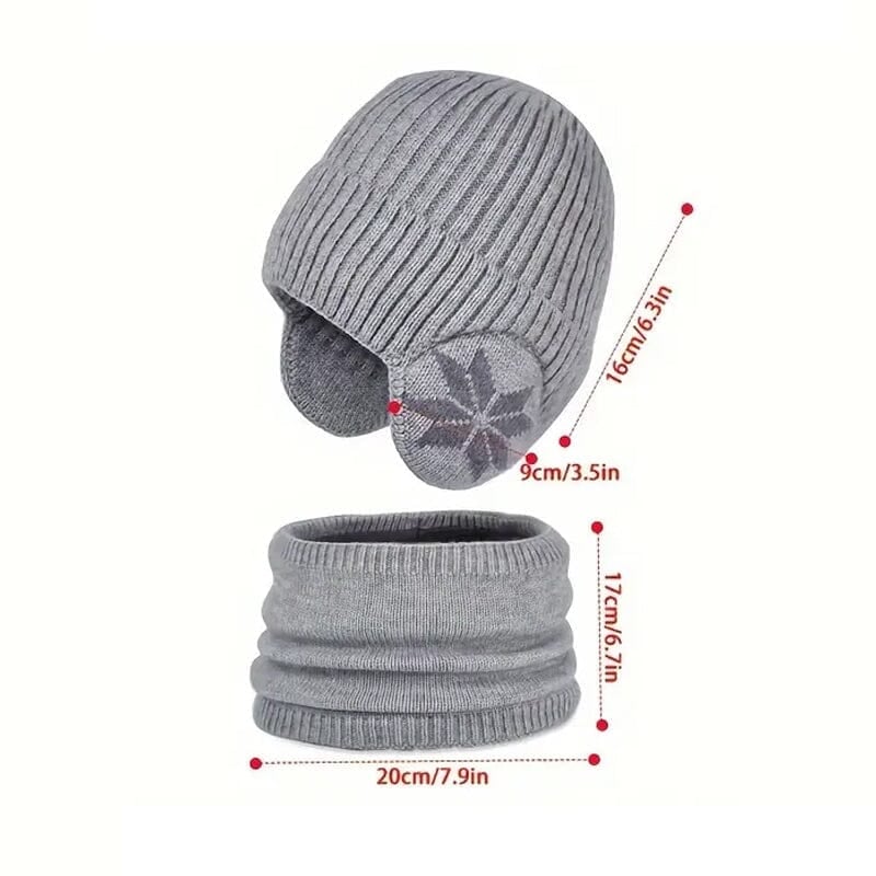 🔥HOT SALE NOW 49% OFF 🎁 -Winter Beanie Hat Scarf Sets Warm Knit Hat