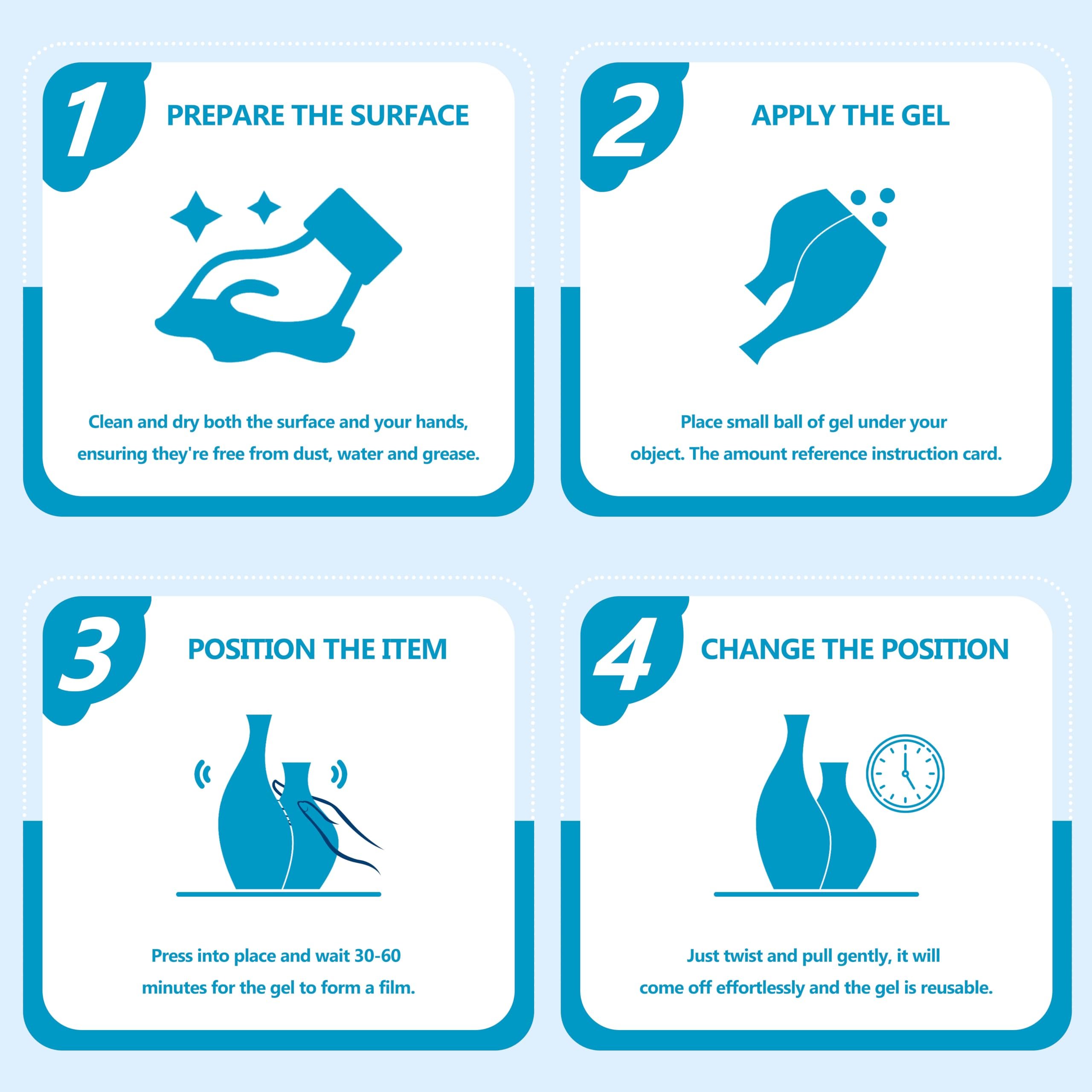 🔥Hot Sale 49% OFF🧷 Reusable Mounting Gel