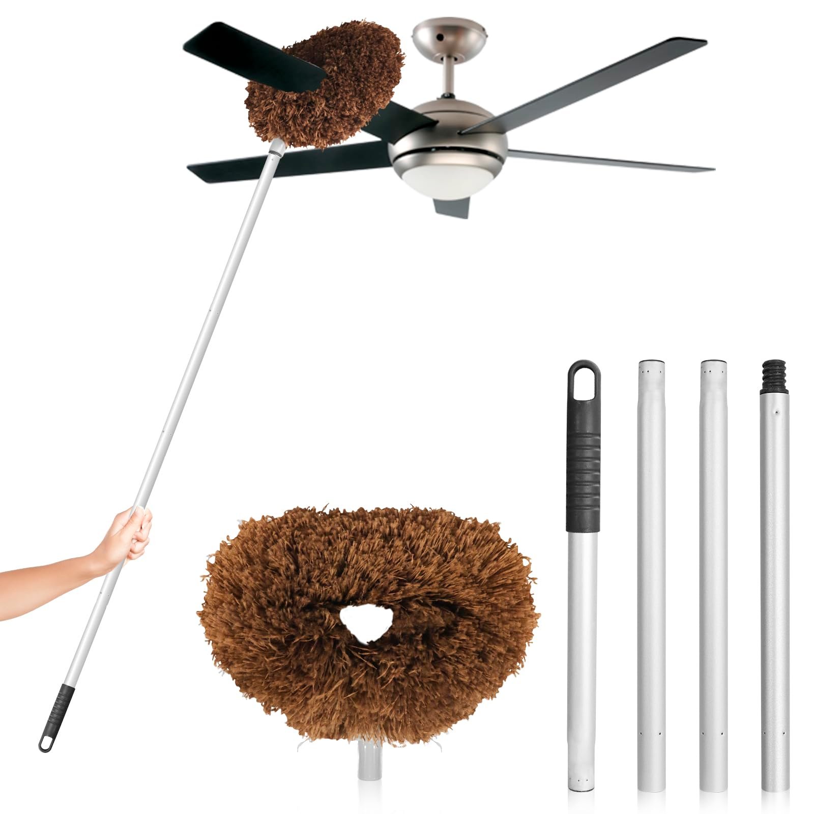 Last Day Sale 50% OFF—Ceiling Fan Cleaner Duster with Extension Pole