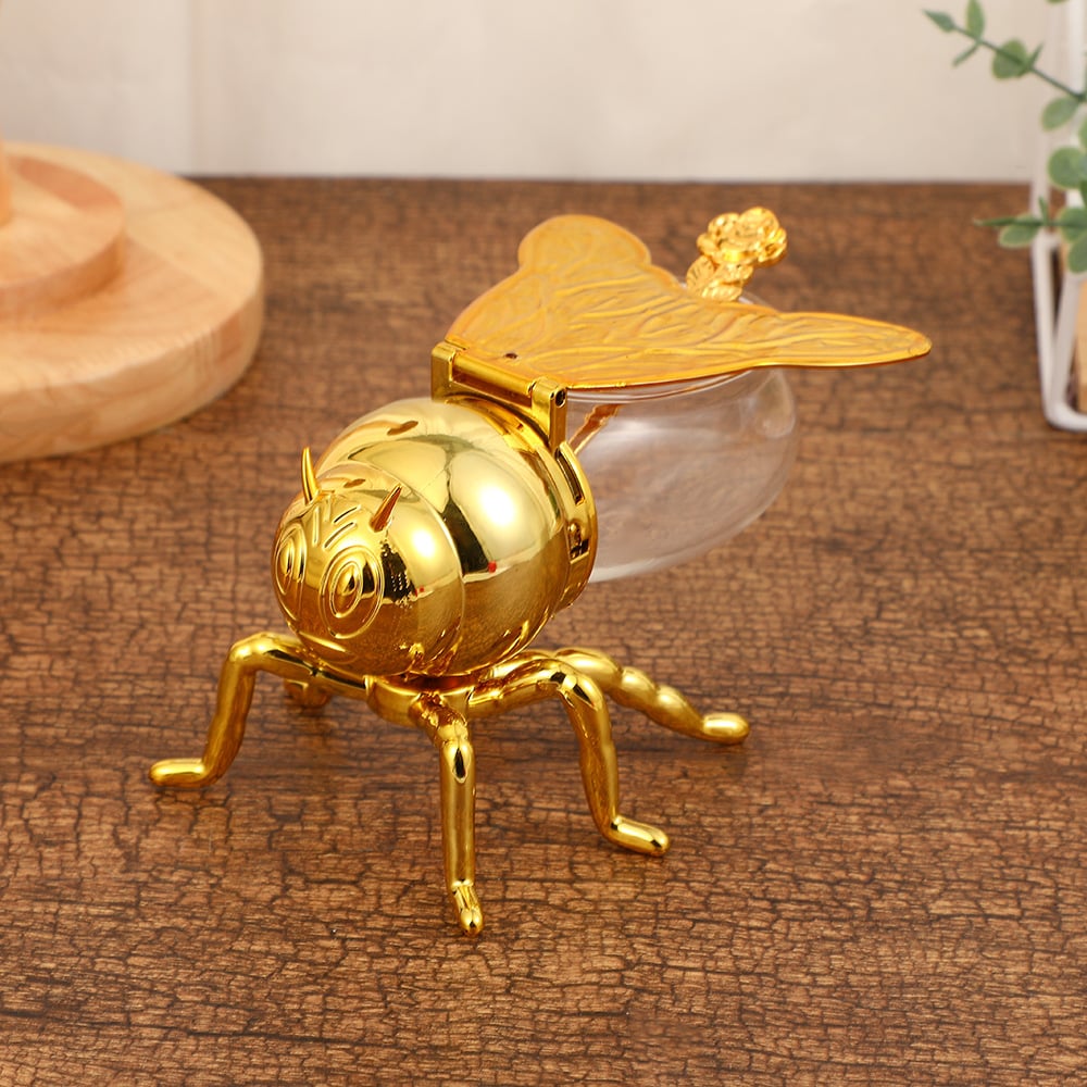 Decorative Bee-Shaped Honey Jar