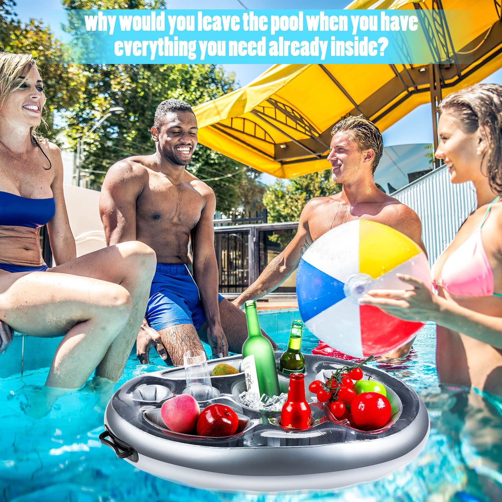 🔥Hot Sale🔥Portable Swimming Pool Drink Holder🍹