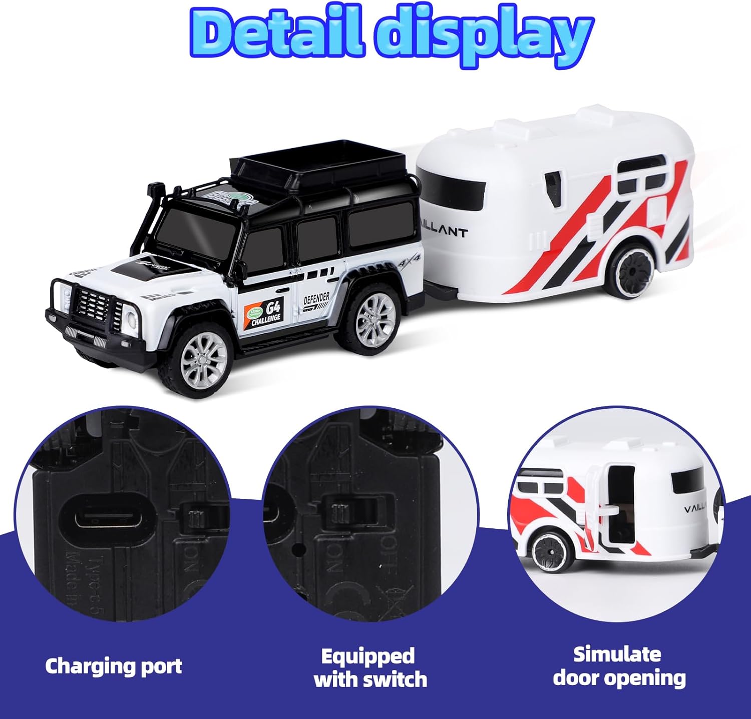 💥Weekend Big Discount 49% OFF💥 Alloy OEIN 1/64 MINI RC Drift Off-Road/Track Car