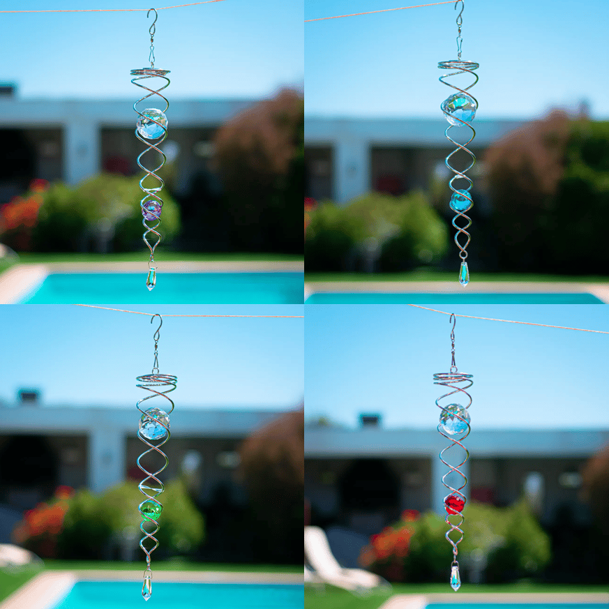 🔥Spring Hot Sale 49% OFF🎐Dynamic wind chimes that rotate with the wind
