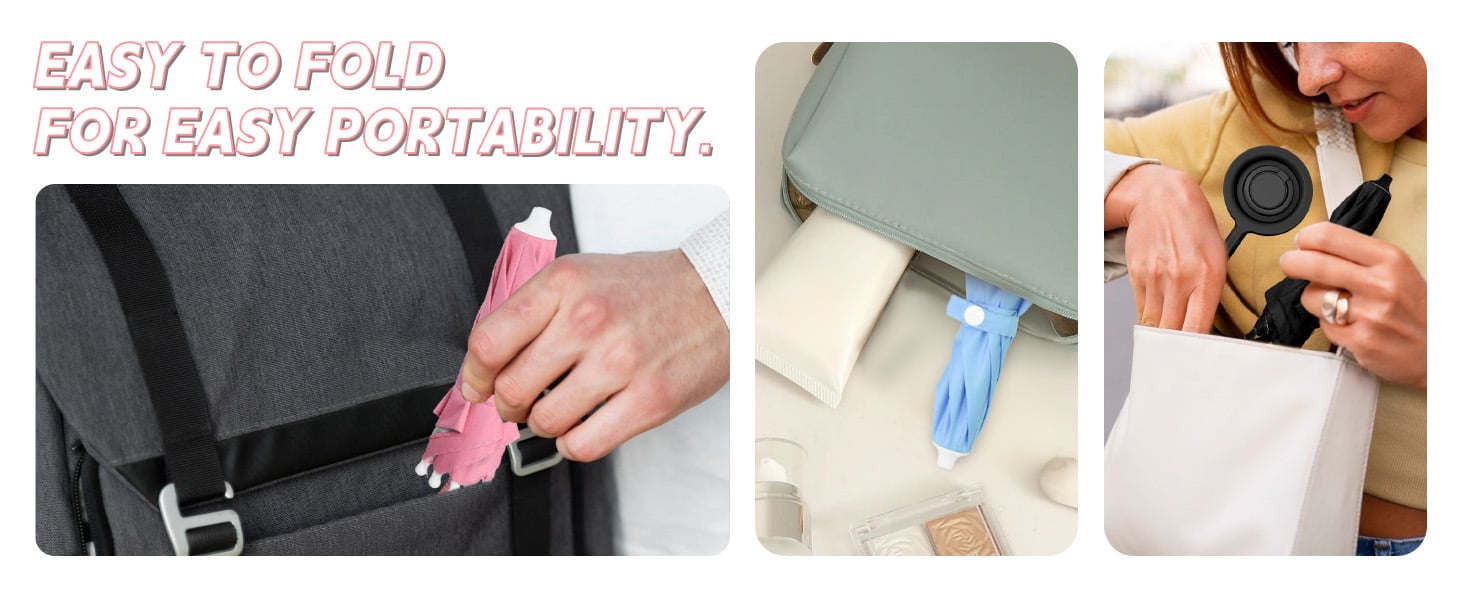 Mini Phone Umbrella for Sun with Detachable Knob – Flexible