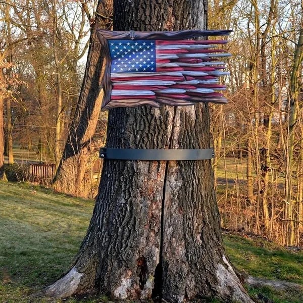 🔥Last Day Flash Sale - 49% OFF🔥 -Wooden American Flag