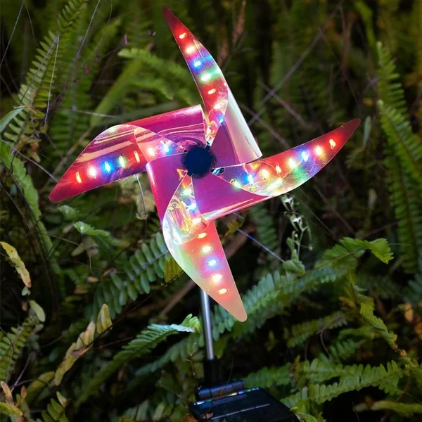 🏡Garden Solar Windmill Light-👍buy 2 get 1 free