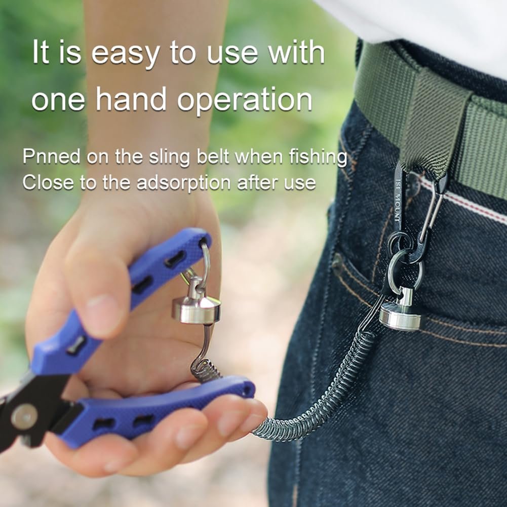 Outdoor stainless steel magnetic keychain