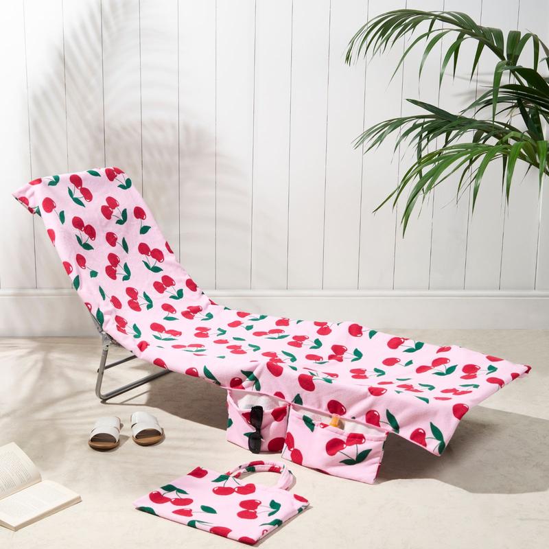 🎉Summer Hot Sale 49% OFF🎁Sun Lounger Towel in Bag with Pockets Storage
