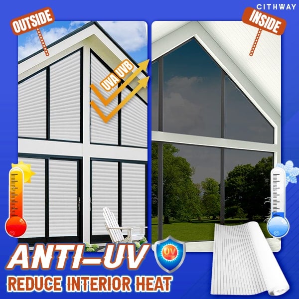 HUT-WONDERTM One-Way Imitation Blinds Privacy Window Cover