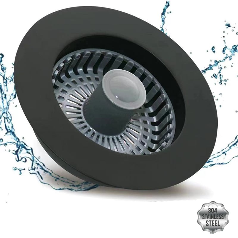 🔥LAST DAY 49% OFF-Upgraded 3 in 1 Kitchen Sink Drain Strainer