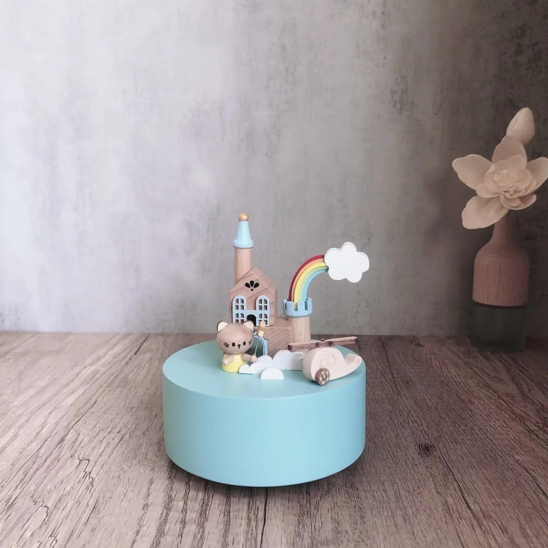 Handmade Wooden Rotating Music Boxes-🔥BUY 2 FREE SHIPPING🔥