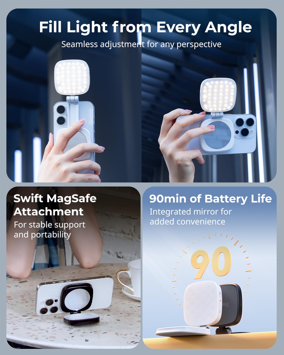 SmallRig Magnetic Selfie Light
