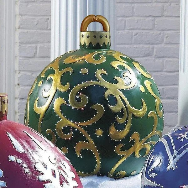 🎄Early Christmas Sale 50%OFF-Outdoor Christmas PVC inflatable Decorated Ball