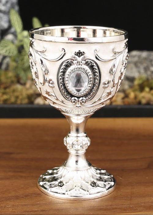 Vintage Metal Wine Cups