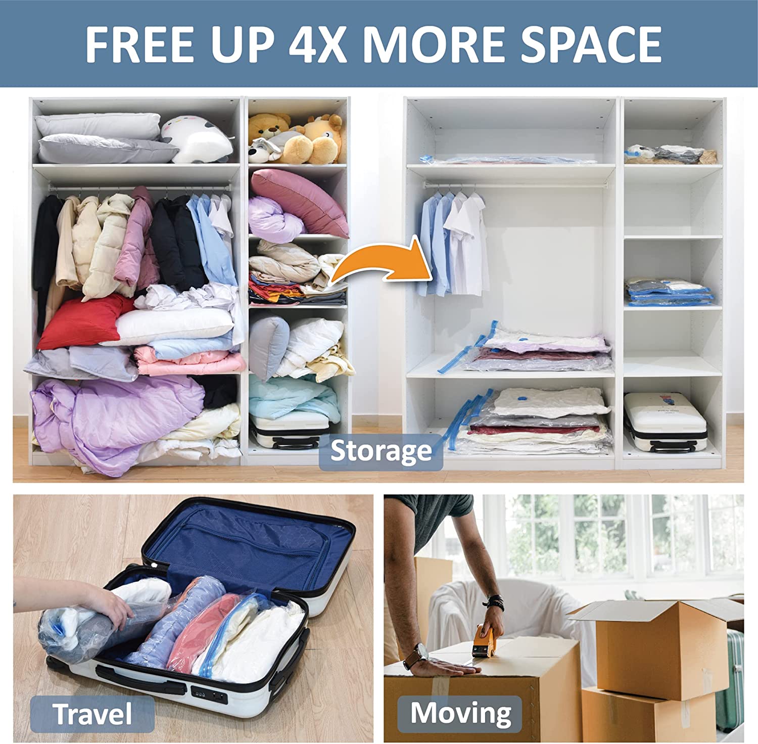 🔥 Last Day 49% OFF🔥Vacuum Storage Bags