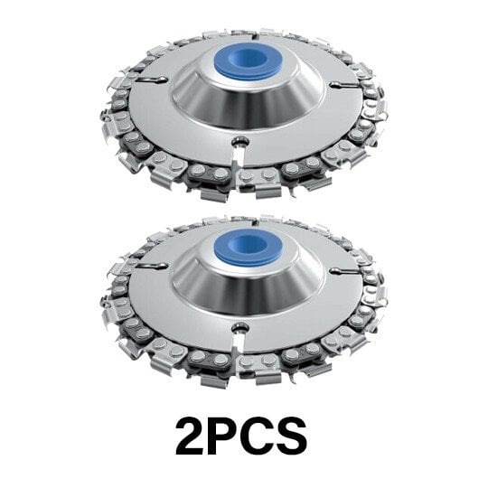 🔥Hot Sale🔥Angle Grinder Cutting Disc Set: Angle Grinder Carving Saw Blade, 4 inch 22 Teeth Angle Grinder Chainsaw Disc, Angle Grinder Cutting Disc with 1 Replacement Saw Chains🎁🛠🛠