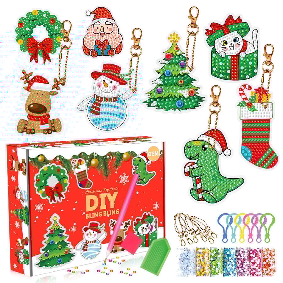 🎁2023 NEW PRODUCT🎁Christmas DIY Diamond Painting Pendant