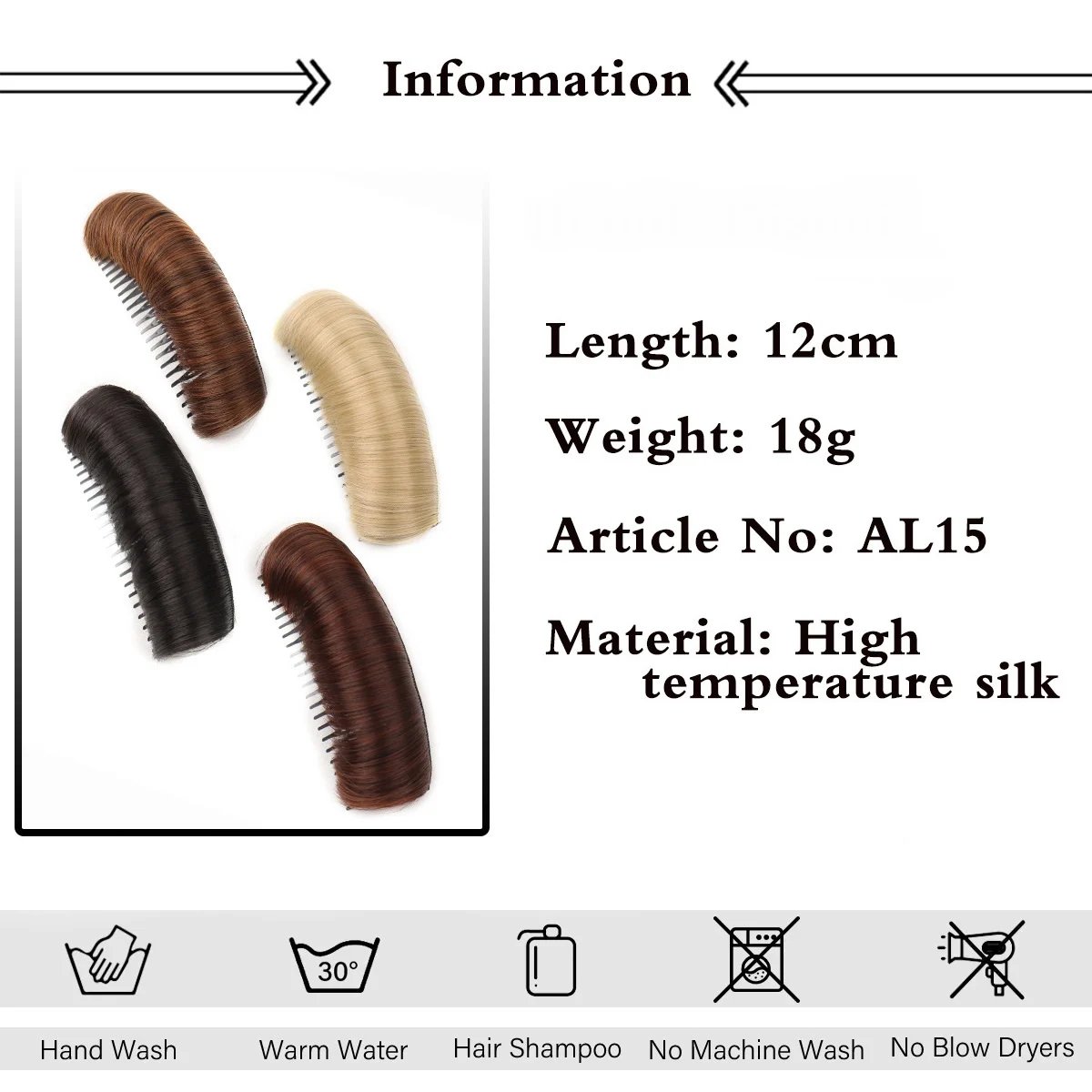 🔥HOT SALE - Invisible Fluffy Hair Pad