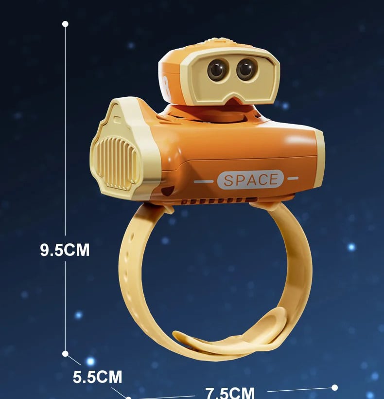 Cartoon projected children's gift aerospace dynamic projection toys