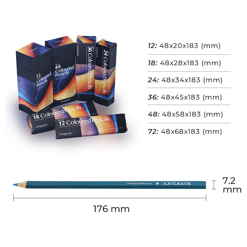 🔥Last Day Promotion 46% OFF - Portable Colored Pencils Set