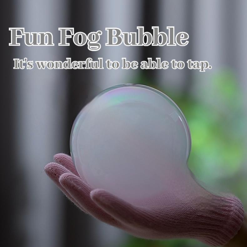 Elastic Bubble Fog Wand