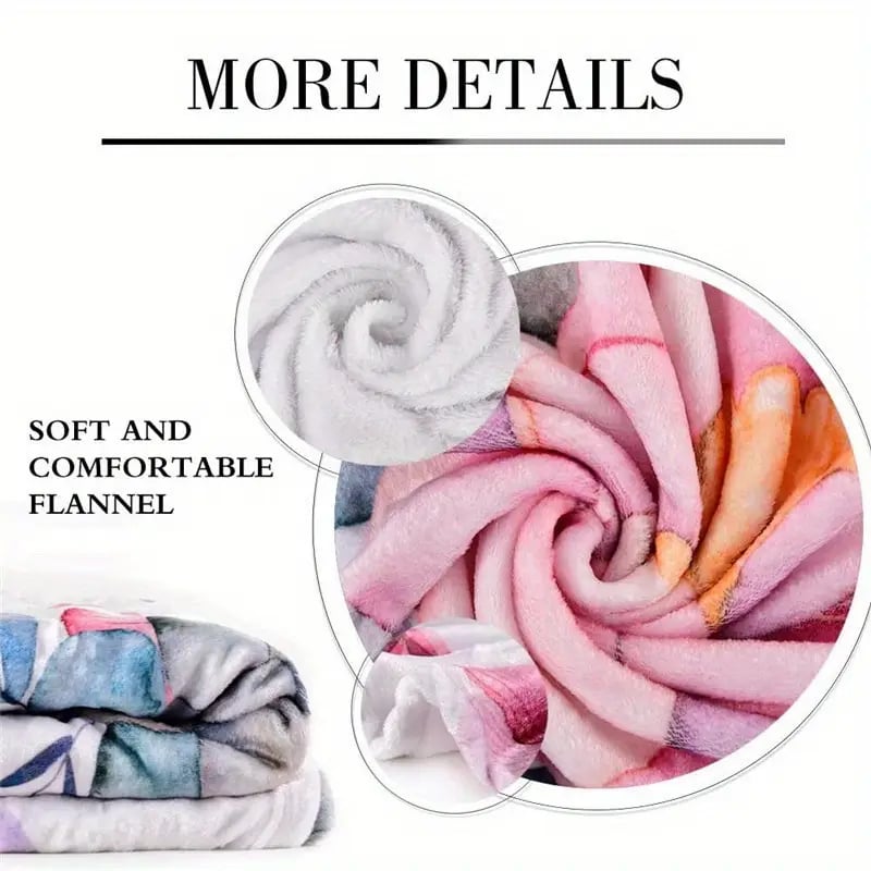 🐾 Cozy Yorkie Flannel Blanket