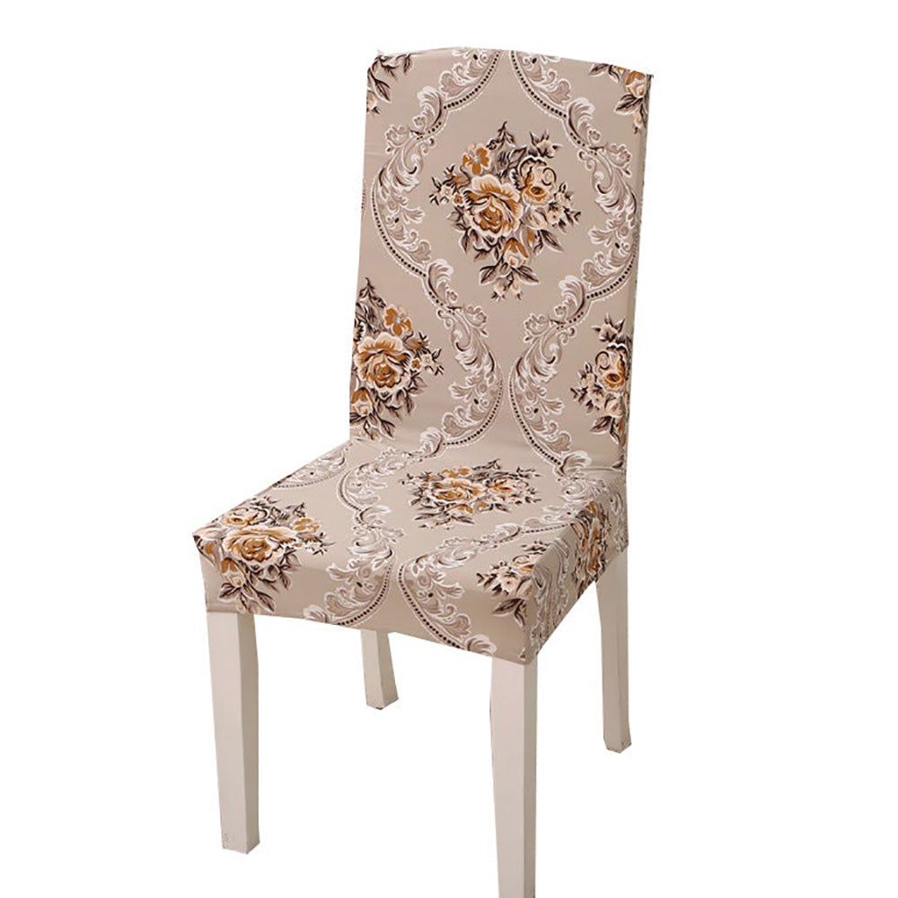 「🎄Christmas Sale- 40% Off」Soft Spandex Solid Color Stretch Dining Chair Covers
