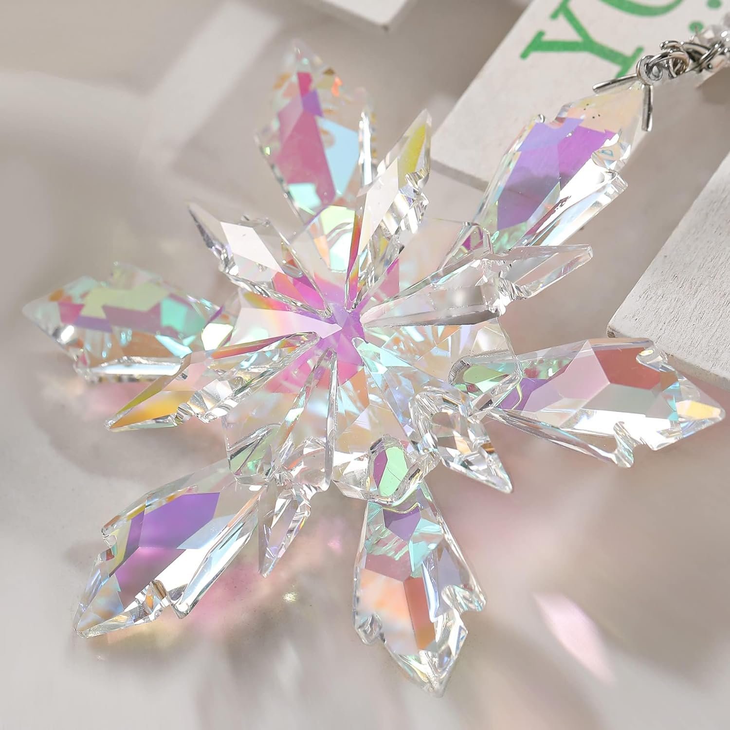 💖Perfect Valentine's Day Gift❄️Crystal Snowflake Suncatcher